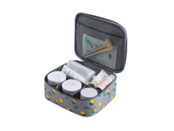 EIOORORRIY Bolsa De Viagem Para Maquiagem, Estojo Organizador De Cosméticos, Bolsa Portátil Para Armazenamento De Pincéis E Acessórios