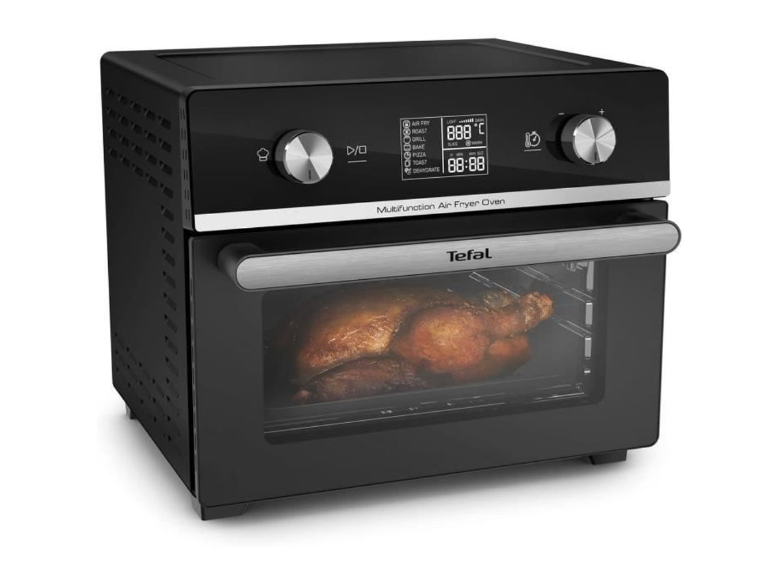 Freidora De Aire Caliente Tefal Fw6058 20 Litros 10 Programas Automáticos Pantalla Táctil Digital