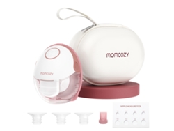 Extractor De Leche Momcozy Mobile Style M6, Ritmo Ideal Para Más Leche, Más Firme Y Discreto, Con 3 Modos Y 9 Niveles, 24 Mm (1 Unidades, Rojo)
