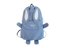 Mochila japonesa bonita para mujeres y niñas, mochila escolar informal, mochila universitaria de viaje con estampado de dibujos animados, azul.