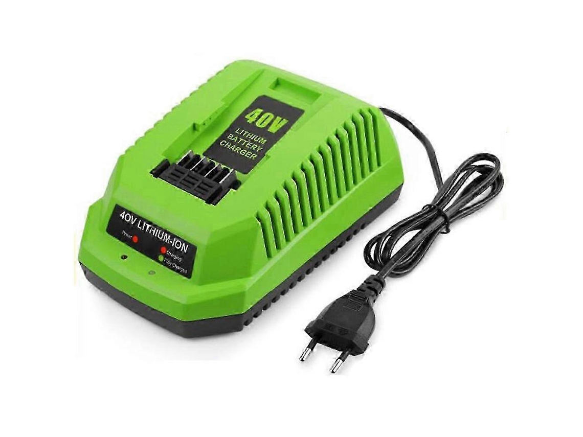 Cargador de batería de 40 V compatible con Greenworks G Max 29482 29472 29652 G40825 EU Pl