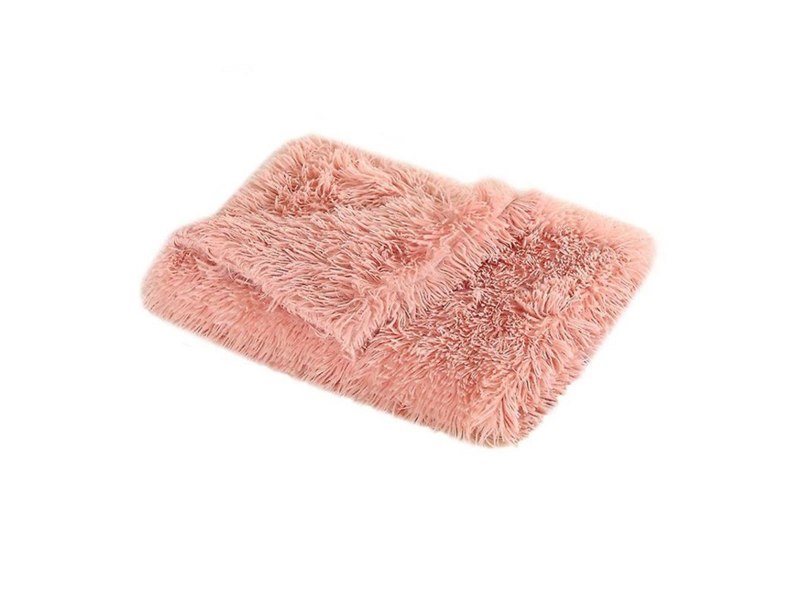 Rebe-manta Para Mascotas Suave Y Caliente De Doble Capa Lavable Microfibra Para Perros Y Gatos L Rosa
