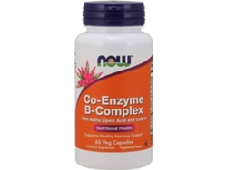 Complemento Alimentar NOW Coenzima Q (60 cápsulas vegetais)