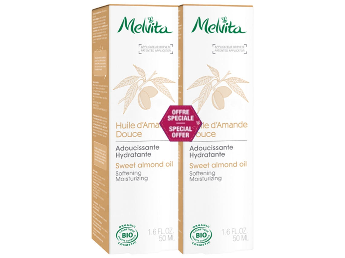 Aceite de Almendras Dulces Ecológico 2 X 50 Ml MELVITA