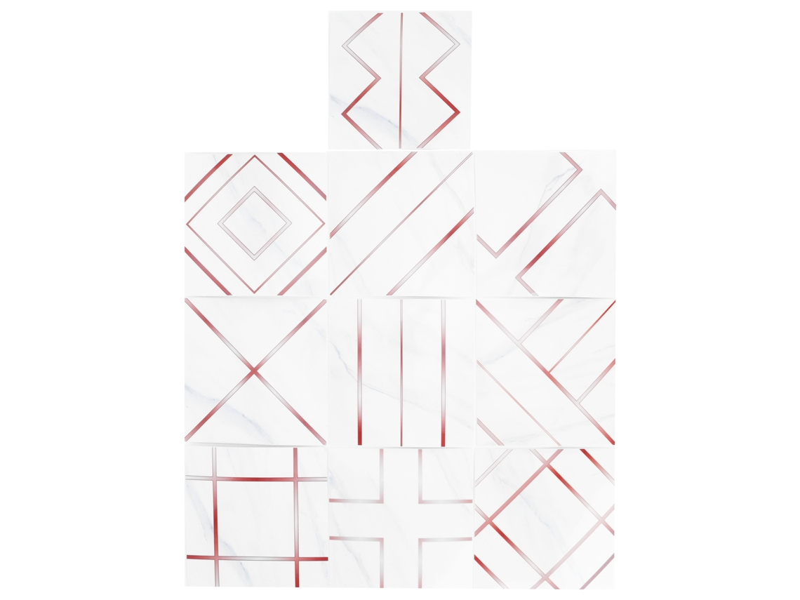 2026-10pcs Pegatinas De Azulejos De Cocina Impermeables Y Resistentes Al Aceite Autoadhesivas Decoración De Pared 3d
