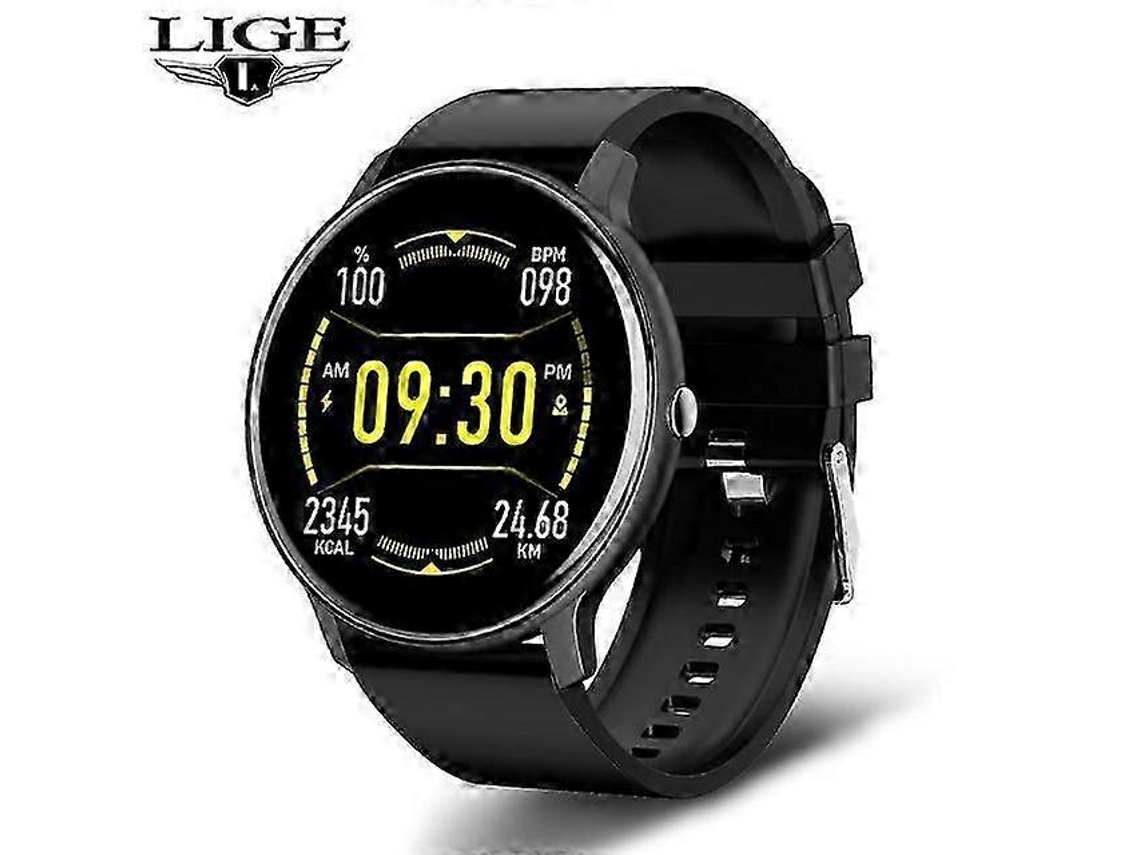 Nuevo reloj inteligente deportivo para adultos con monitorización de frecuencia cardíaca y sueño, resistente al agua, compatible con iOS y Android. Ly Ebike