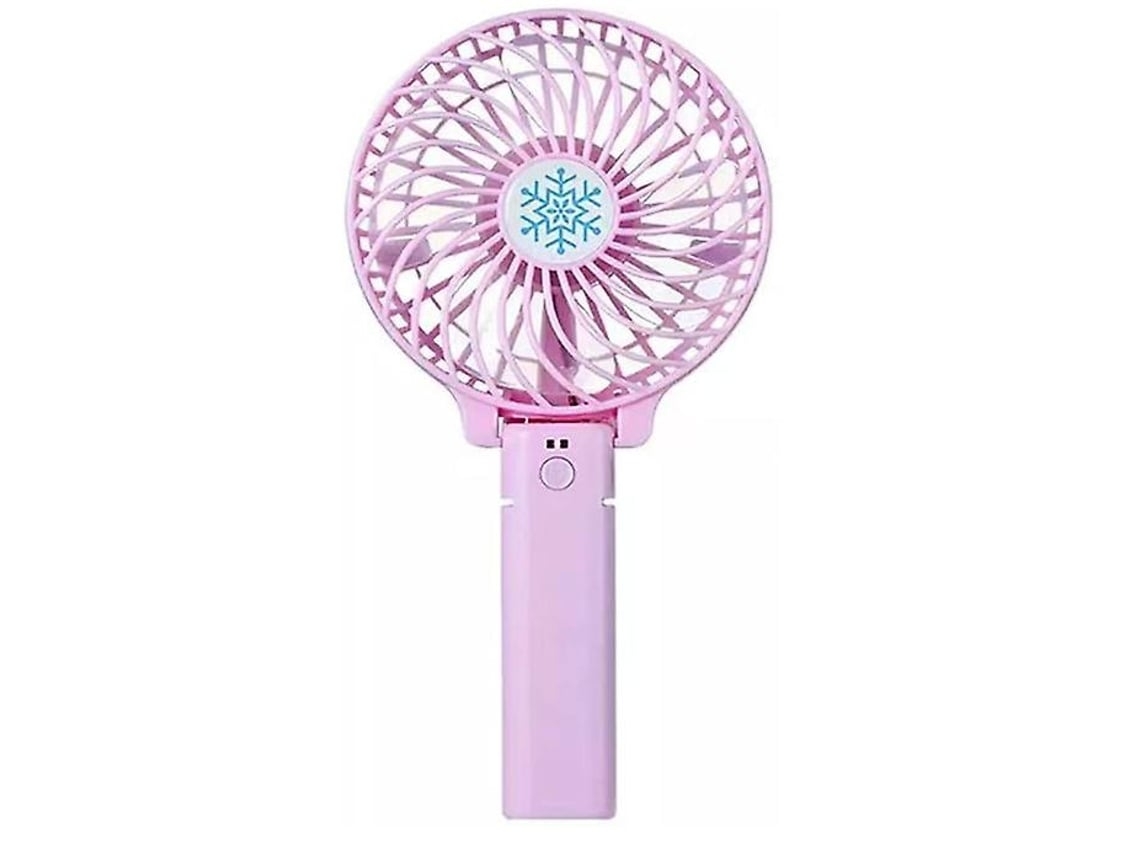 Mini ventilador portátil, batería recargable de 2000 mAh, duración de la batería de 3 a 8 horas, bajo nivel de ruido, carga USB, portátil y plegable USHION