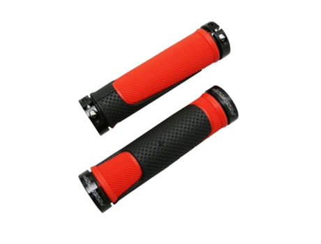 Par de puños de bicicleta de montaña de doble densidad PROGRIP 997 open end lock on