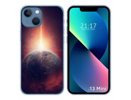Carcasa iPhone 13 Mini (5.4) TUMUNDOSMARTPHONE Dibujos Multicolor