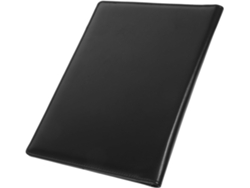 Maletín multifuncional de piel negra con estructura de aleación de aluminio. SFUSHOS