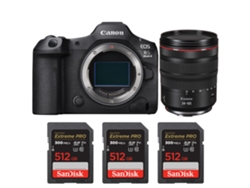 Canon EOS R5 Mark II + RF 24 105mm F/4 L IS Usm + 3 Sandisk 512GB UHS II 300MB/s + Libro electrónico “20 consejos para fotos impresionantes”