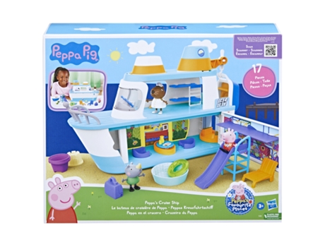 Casas de Bonecas PEPPA PIG Peppa en el crucero (Edad Mínima: años)
