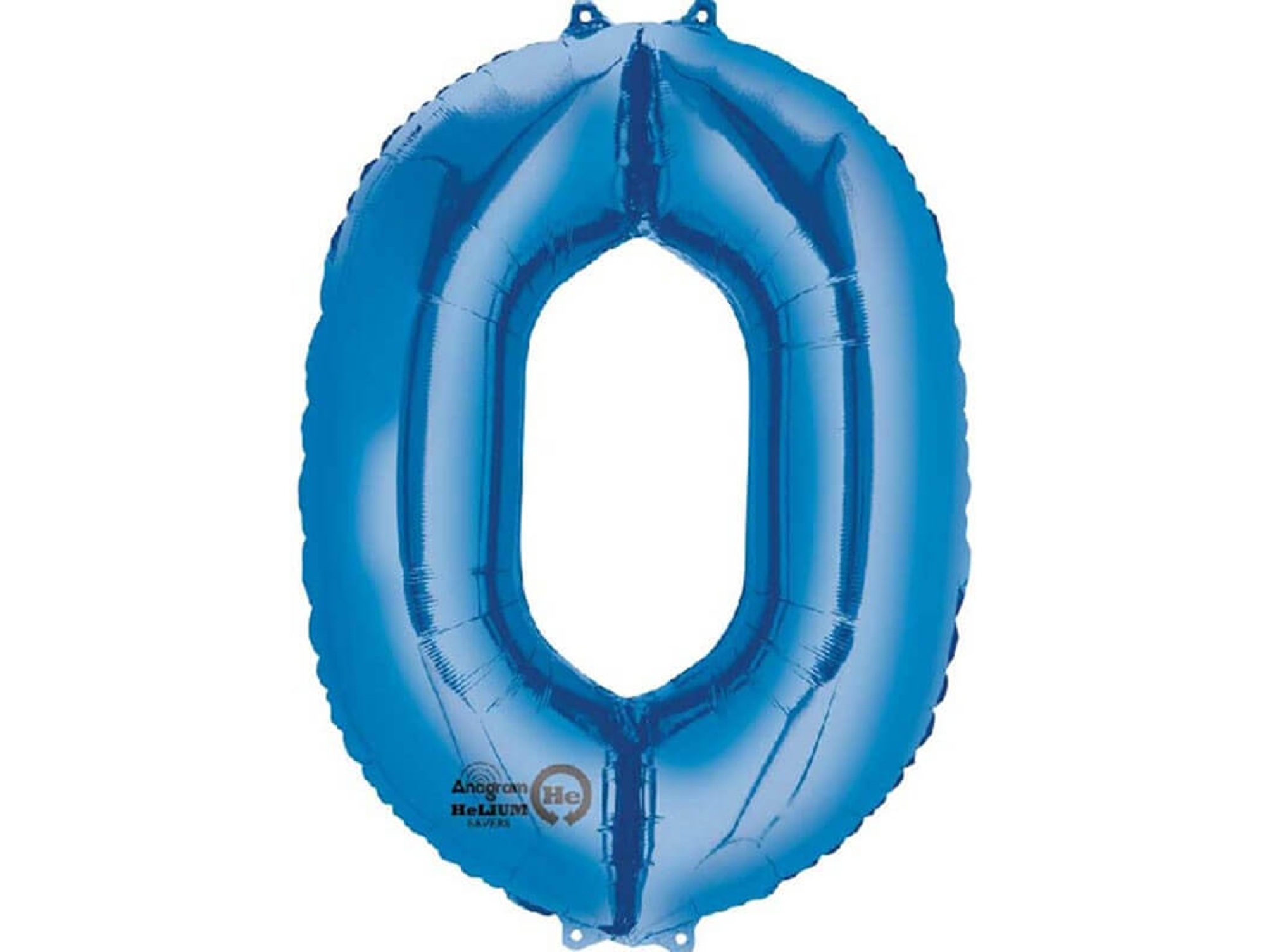Globo DISFRAZZES Metalizado nº 0 (Azul)