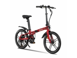Bicicleta eléctrica Youin BK1350R Marbella Red, 250W, 20'', VETONEK