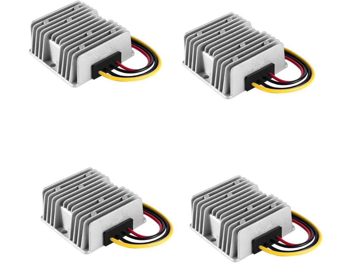 4 Convertidores De Potencia De Cc A 12 V 19 V 10 A 190 W Para Alimentación De Portátiles Y Coches.