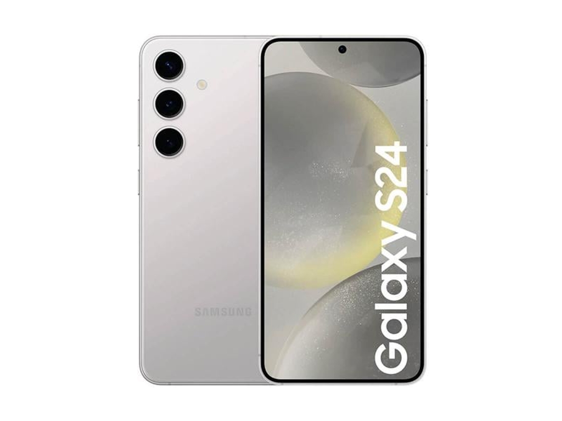 Smartphone SAMSUNG Galaxy S24 5G 256Gb S921B Ds Gris Grado C Reacondicionado Señales de Uso