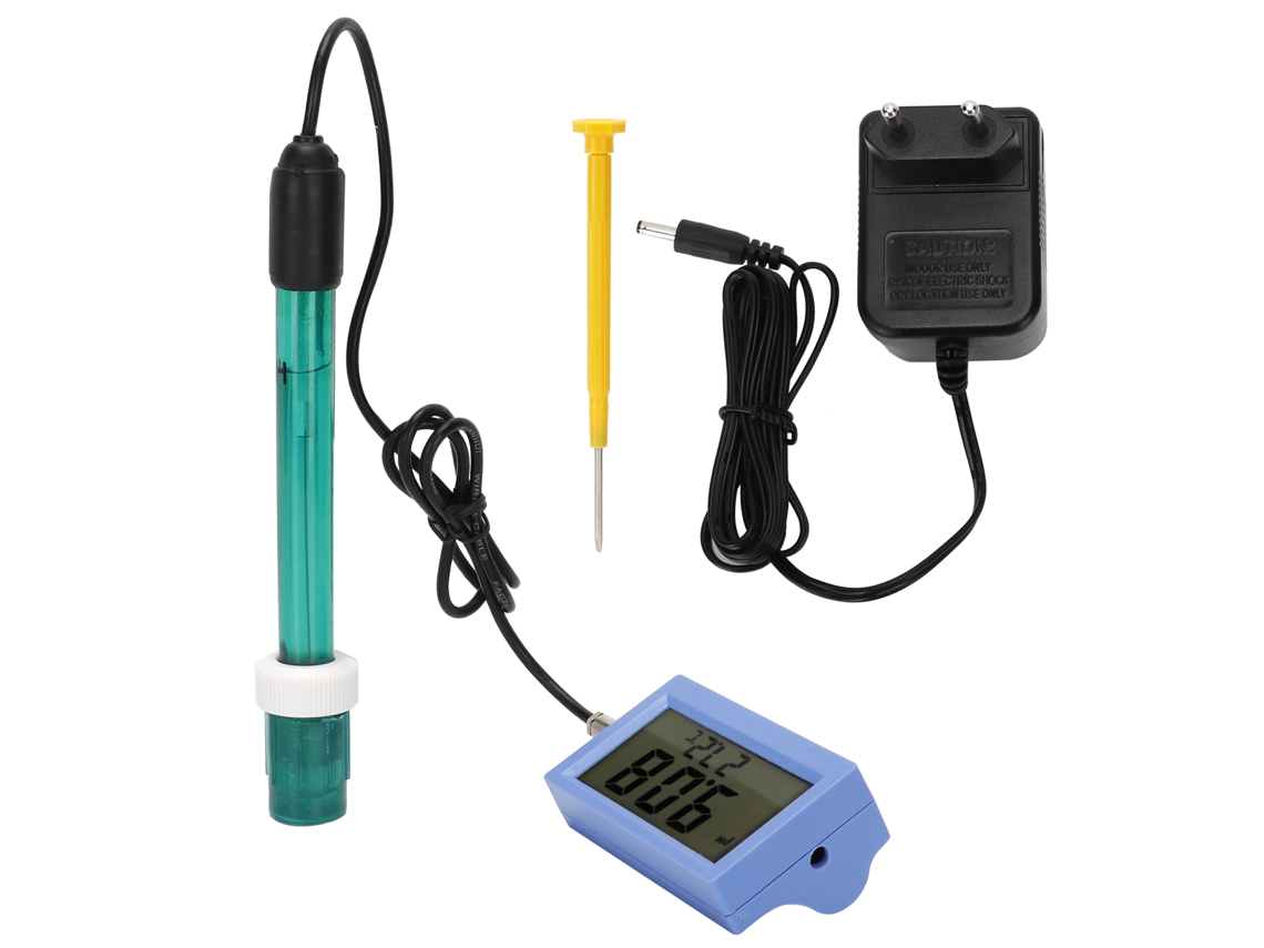 Medidor Digital 2 En 1 De Ph Y Temperatura Para El Control De La Calidad Del Agua En Piscinas Y Laboratorios.