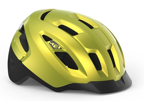 Casco MET Urbex Mips Lima Alico Brillo (Verde)