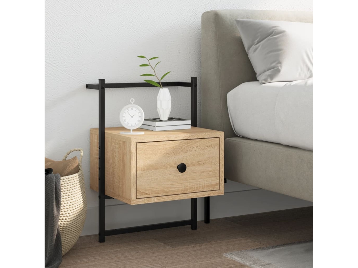 Cabecero Pared Sonoma Madera de Roble Marrón (35x30x51cm)
