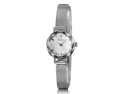Reloj Analógico Gaiety Para Mujer Con Correa De Pu Y Elegante Esfera Redonda (rosa)