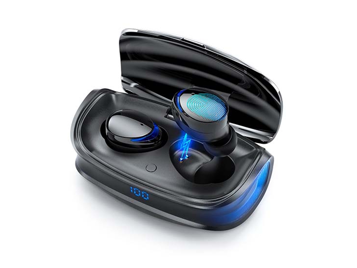 Auriculares Bluetooth DEVIA Joy A9 Tés Inalámbrico Negro