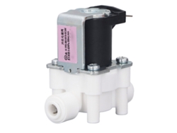 Válvula Solenoide de Água de 1/4 de Polegada com Interruptor de Entrada de Baixa e Alta Tensão para Purificador de Água DC24V