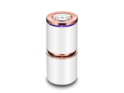 Purificador de aire Bestvite Mini USB blanco con luz nocturna supersilenciosa