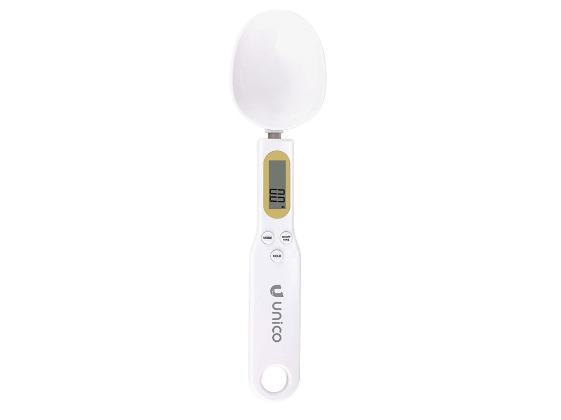Báscula digital para condimentos Unico ES2661, blanca