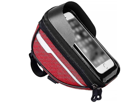 Bolsa de Bicicleta Impermeable para Móviles y Accesorios de Bicicleta, Bolsa para Tubo Superior, de Bisbisous