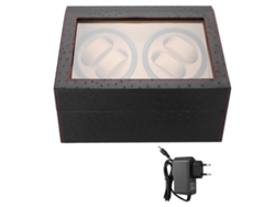 Caja enrollable para relojes mecánicos automáticos y expositor para 6 correas