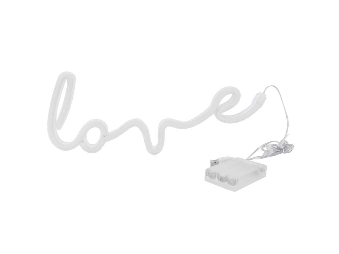 2026-cartel De Neon Letras De Amor Luz Led Decorativa Para Dormitorio Usb/batería Azul