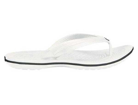 Chancletas Hombre CROCS Crocband Blanco Tenis (EU 37 - 38)