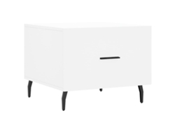 Mesa de centro de madera blanca MAISON EXCLUSIVE (50x50x40 cm)