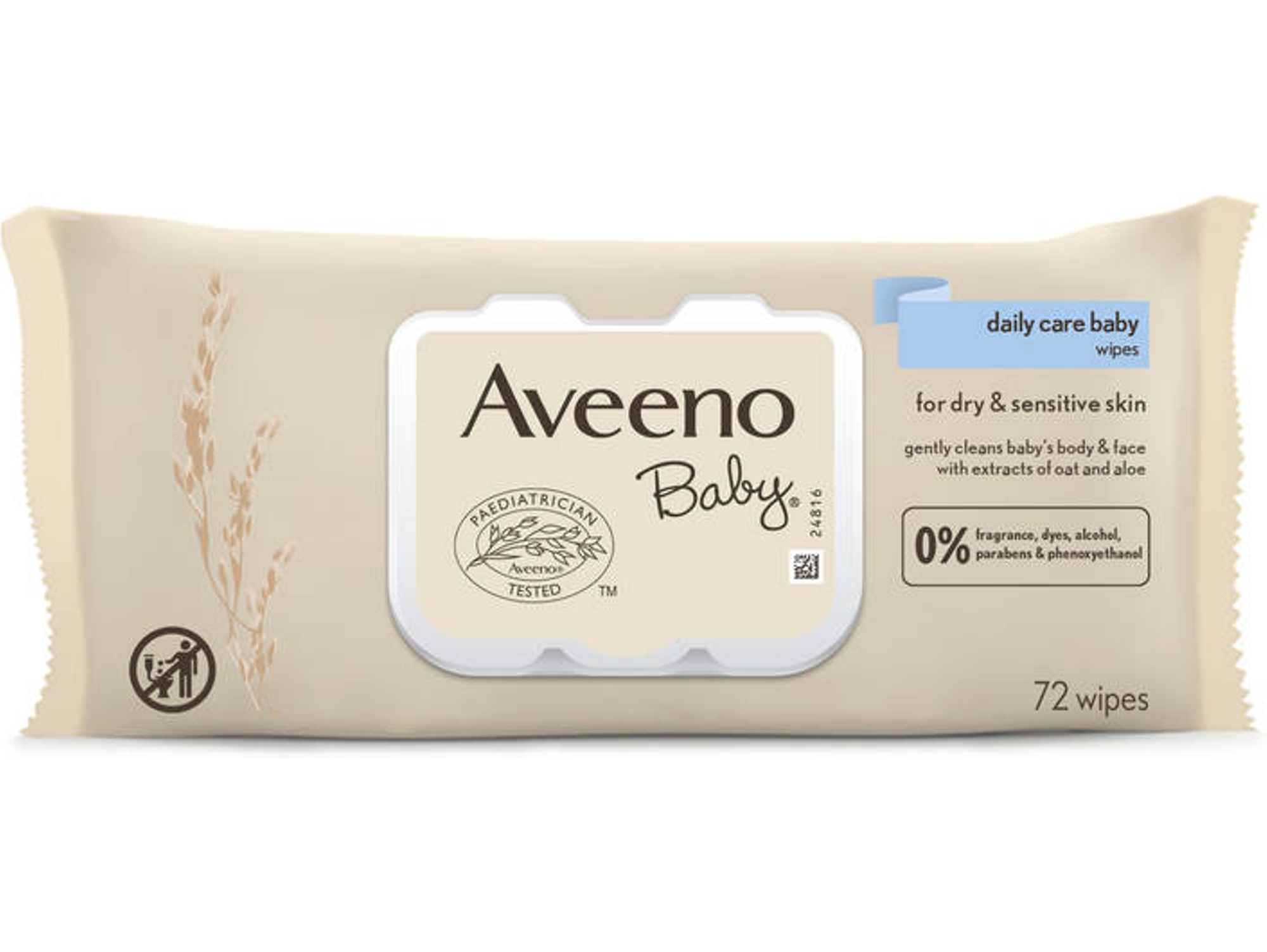 Toalhitas AVEENO 72 un