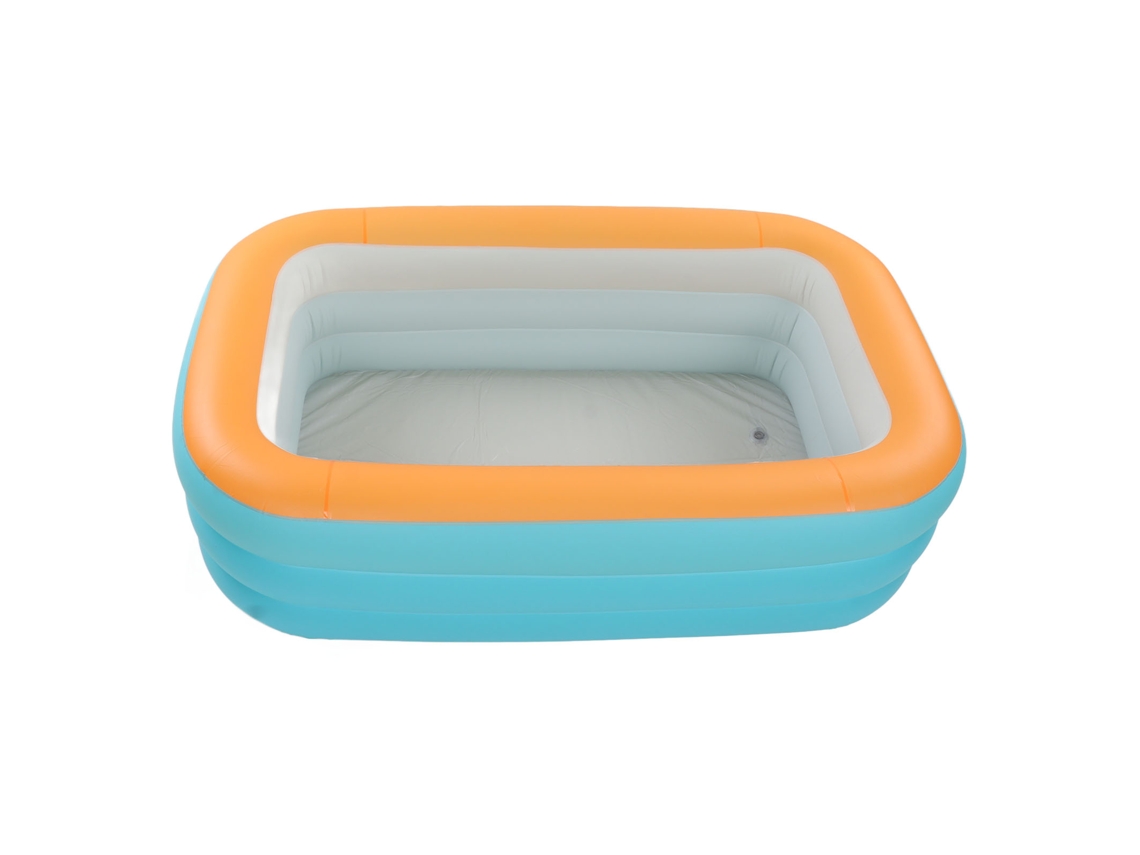 Piscina inflable plegable para niños de 1,5 m/5 pies, de 3 capas, para exteriores.