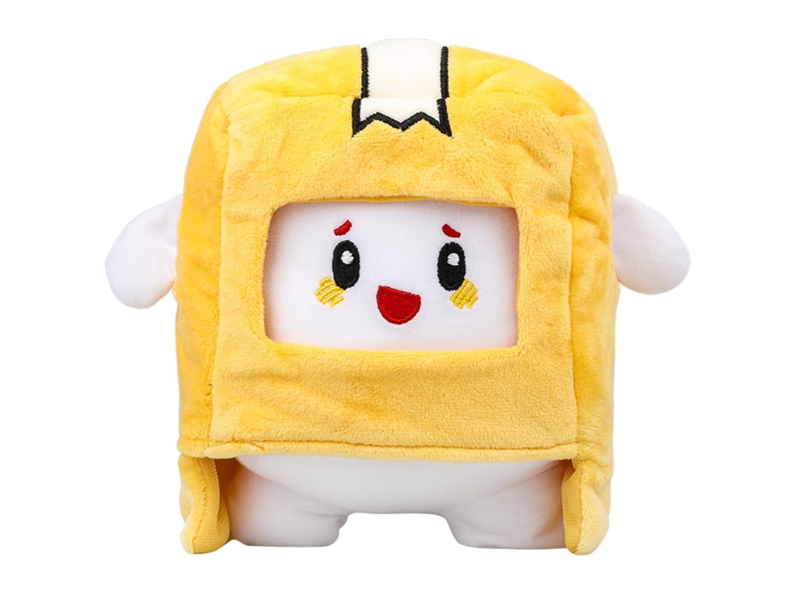 Bjww - Lindo juguete de peluche para niños, almohada de robot de dibujos animados desmontable y muñeca de peluche suave, regalo para niñas