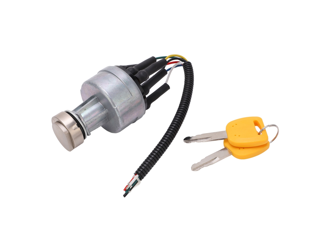 Llave De Encendido Con Cubierta Protectora, 2 Llaves Para Excavadora Hitachi Ex200, Ex200 1