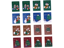 50 cuadernos de bolsillo con estampados navideños, material escolar para estudiantes. Gokoco