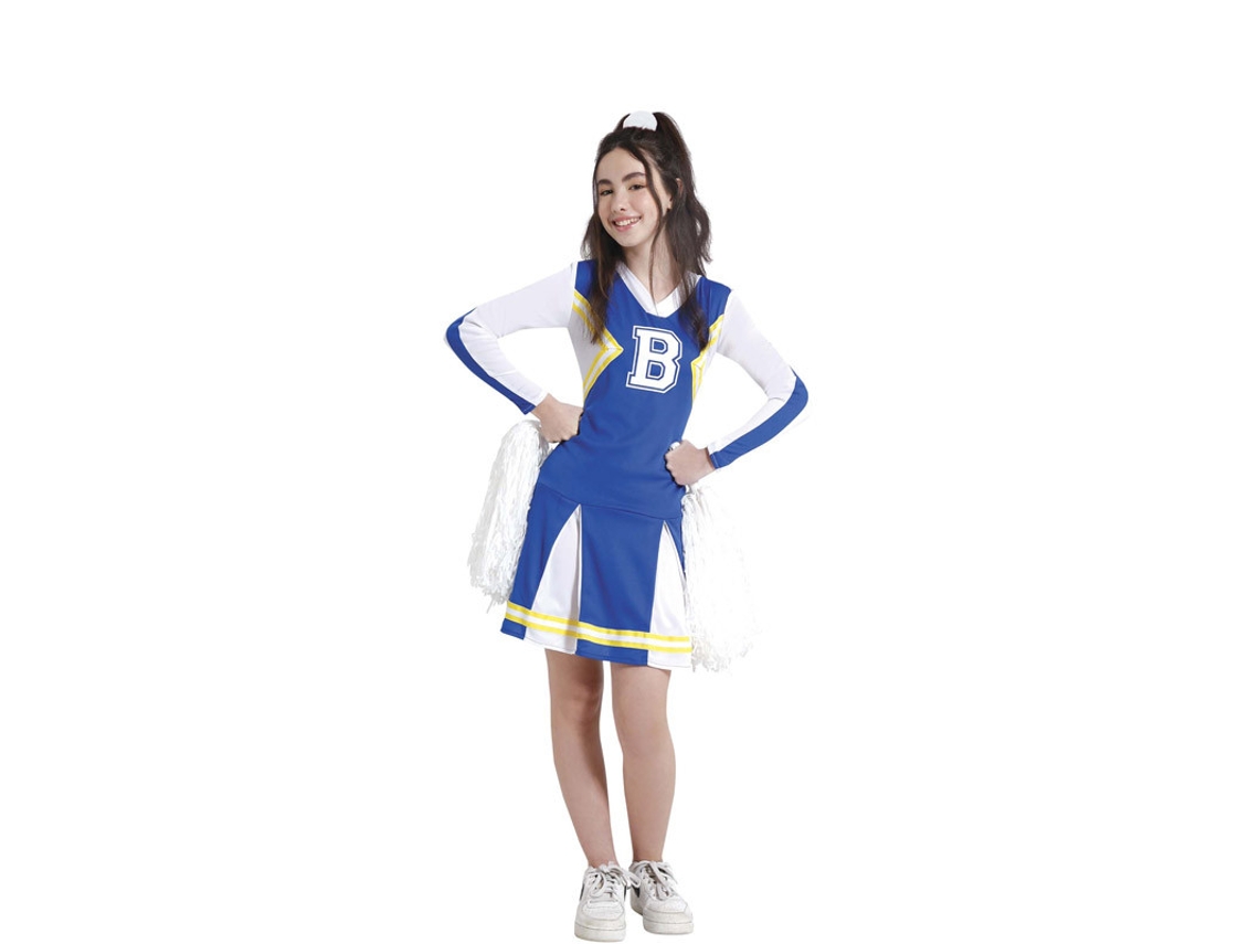 Disfraz Unisex GUIRCA Cheerleader Azul (14 - 16 años)