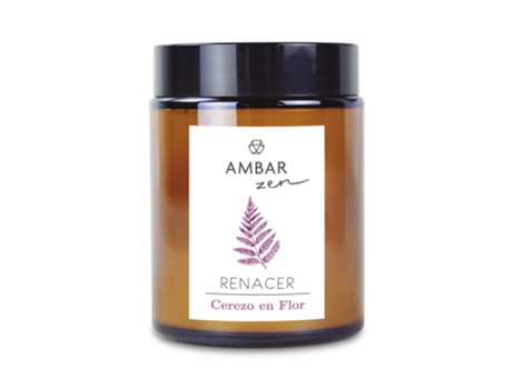Vela Cerezo En Flor 125Gr Ambar Zen AMBAR PERFUMS