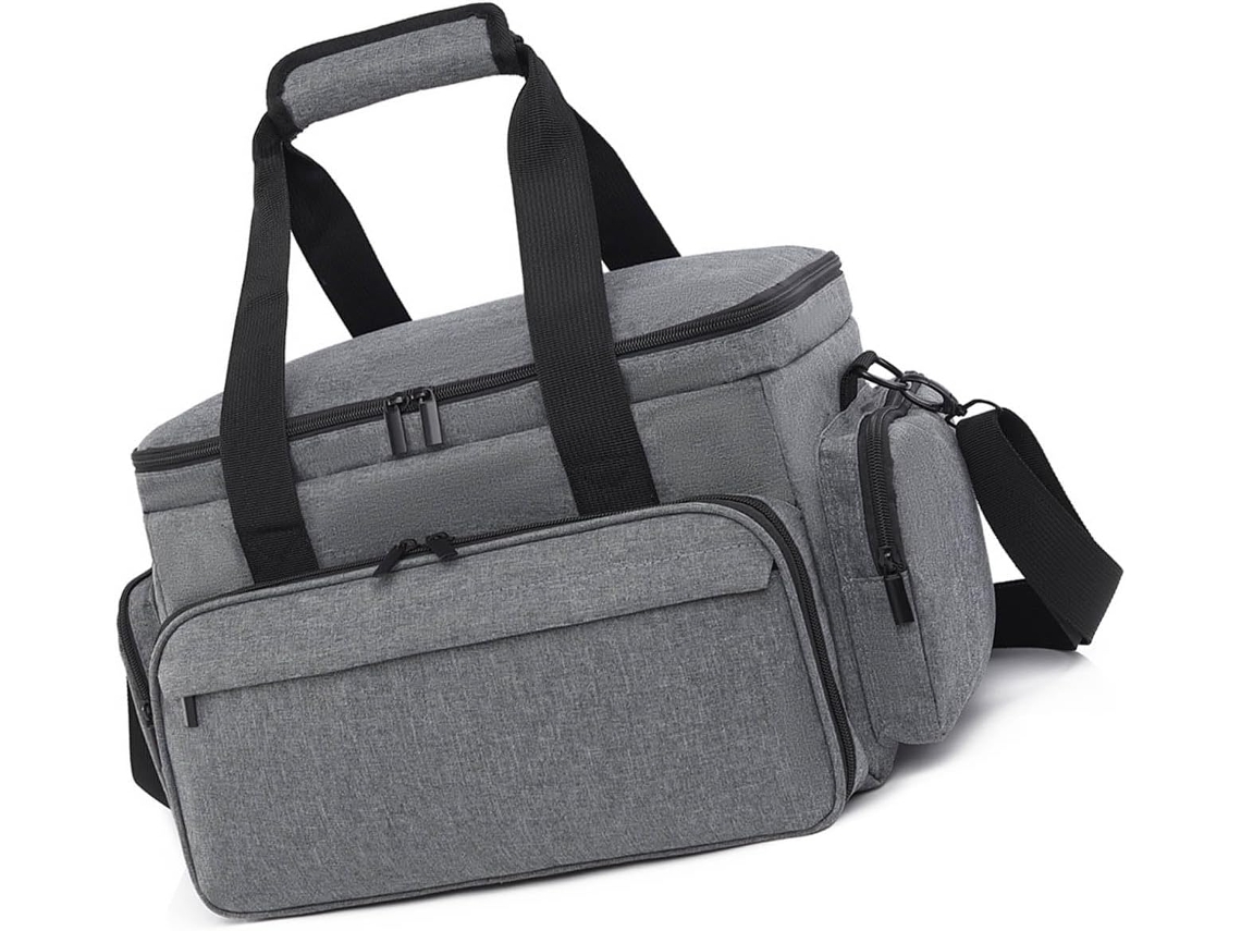 Organizador De Maquillaje Extraíble De Gran Capacidad, Bolsa De Almacenamiento De Tela Impermeable, Ideal Para Viajar.