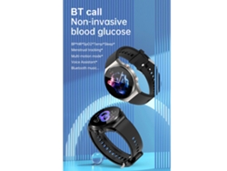 Reloj Inteligente (llamada Bt, Música) 1.39" Hd E09 Rastreador De Fitness Con Monitorización De Glucosa En Sangre/oxígeno/presión