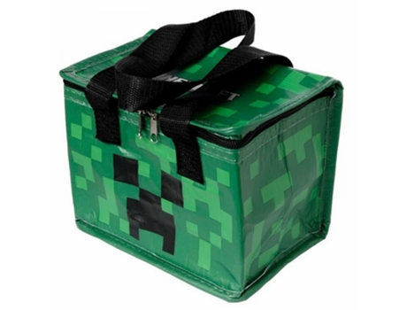 Bolsa Termica PUCKATOR Aislante Rpet Minecraft Creeper Polietileno