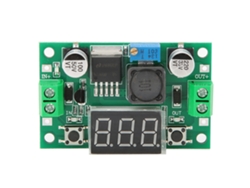 Veloriskku-módulo Regulador De Voltaje Dc Dc Ajustable De Alta Potencia Lm2596s Pantalla Digital 0~40v