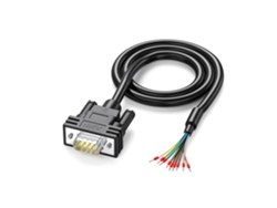Cable Conector Db15 Db25 Macho/hembra Duradero, Puerto Industrial De 9 Pines/15 Pines, Cable De 24 Awg.