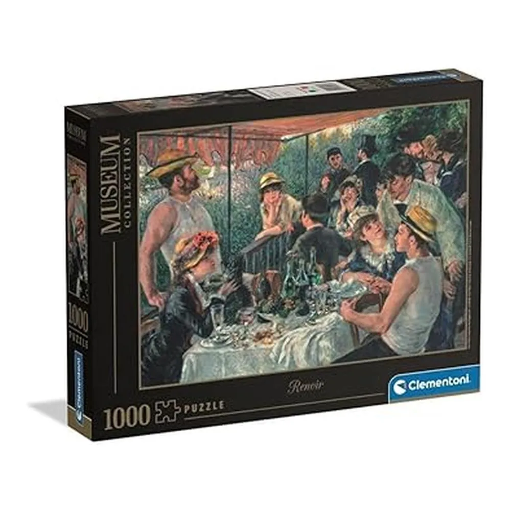 Colección de rompecabezas para adultos Clementoni de 1000 piezas: Almuerzo del Museo de la Fiesta Náutica 39993.2 Clementonip25