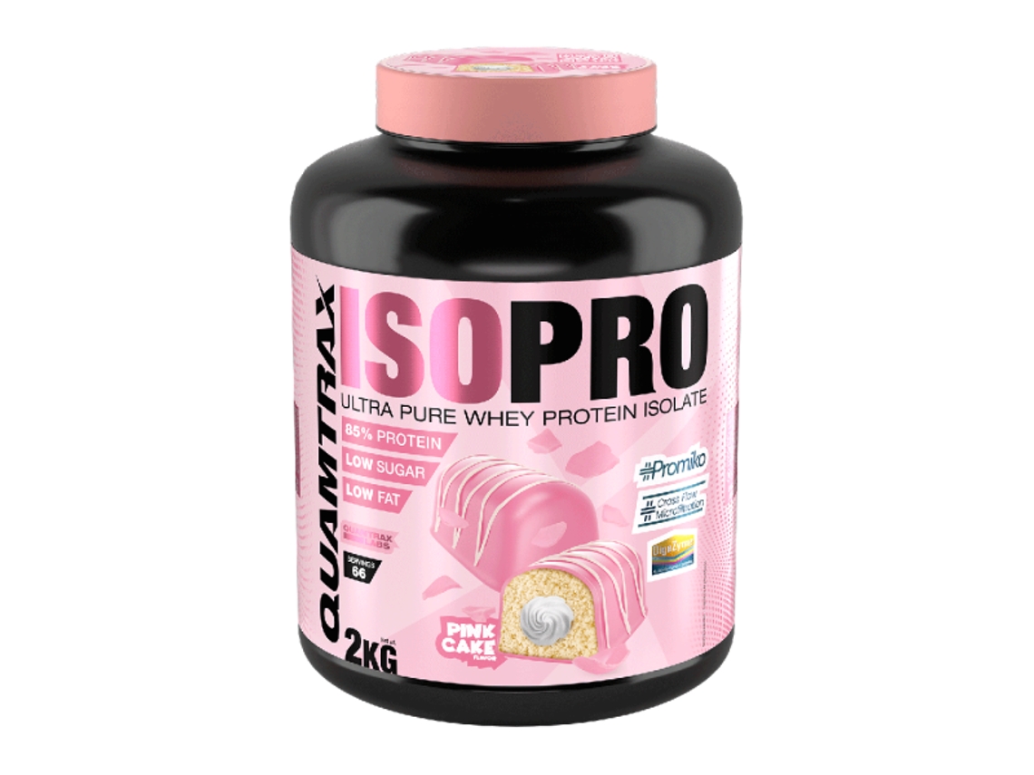 Isopro Cfm - 2kg Pantera Rosa - Pastelito De Fresa Quamtrax