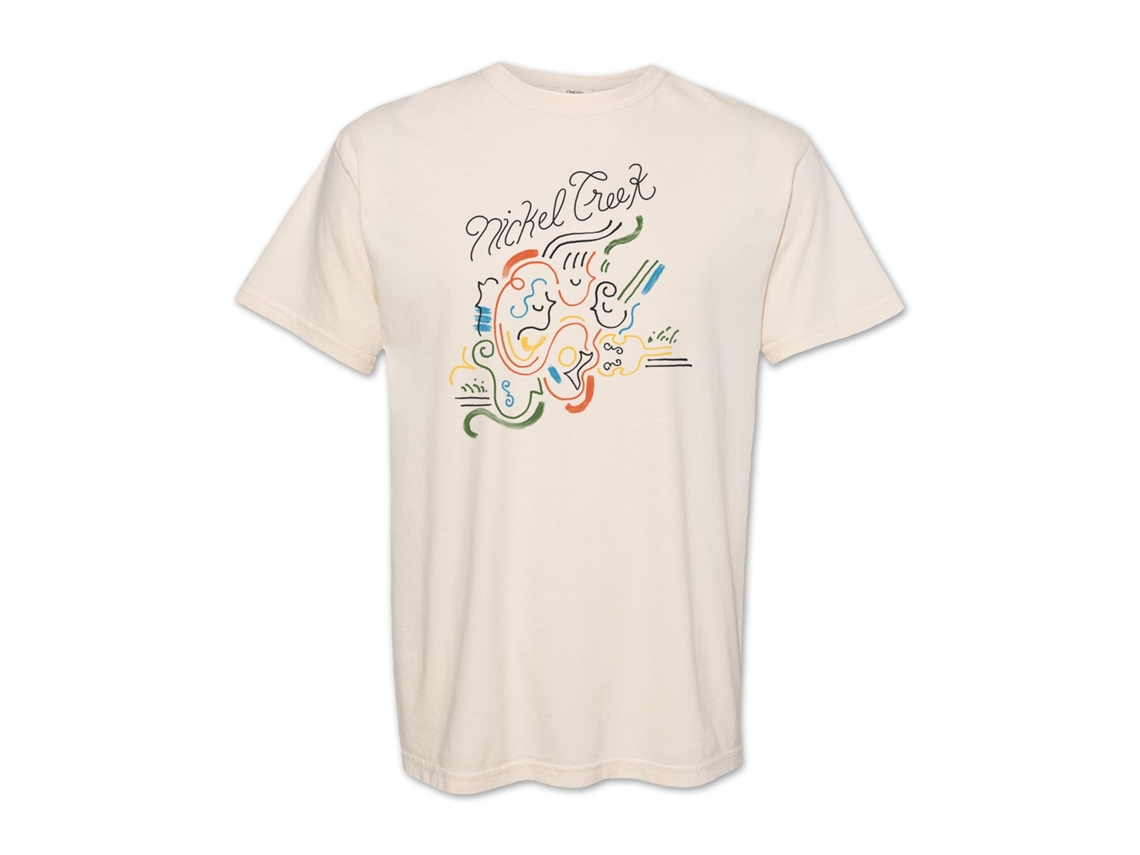 Nickel Creek Trio T-shirt Rockinstone Unisex Adults Best Sellers Size:s