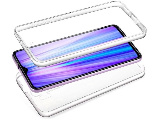 Funda Xiaomi Redmi Note 8 Pro LOJACHARGER 360° Transparente