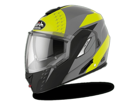 Casco modular para moto Airoh Rev 19 Leaden